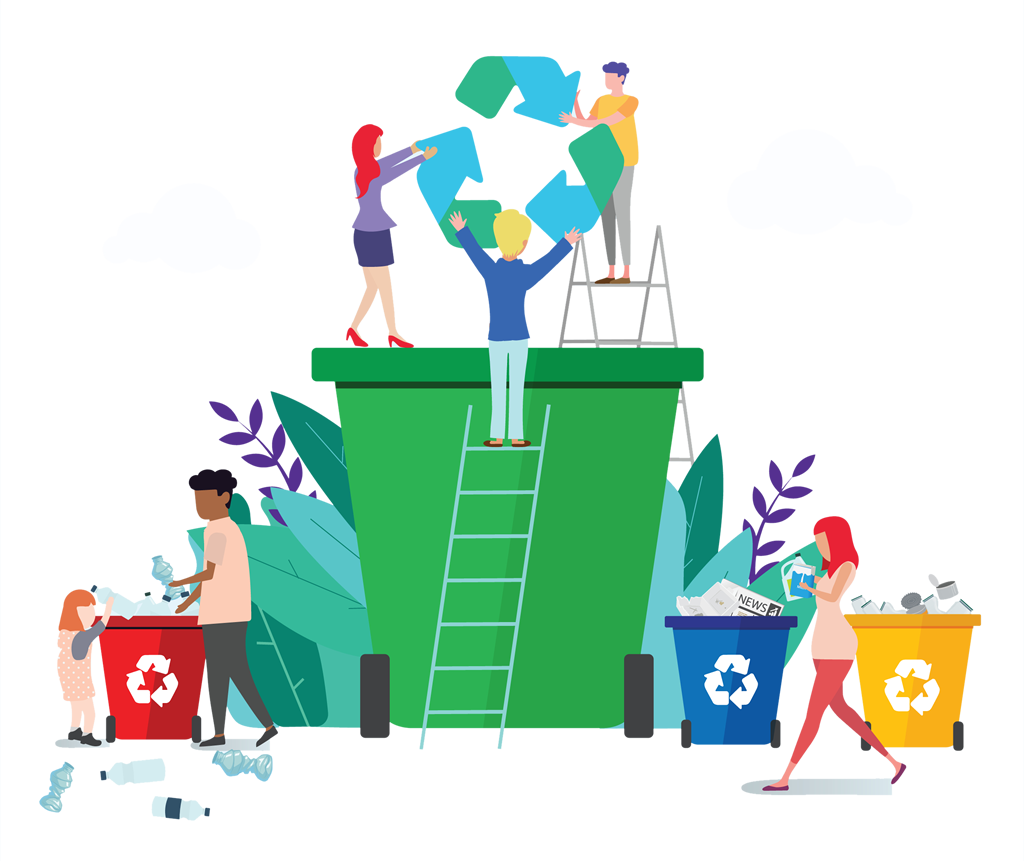 vector-recycling-garbage